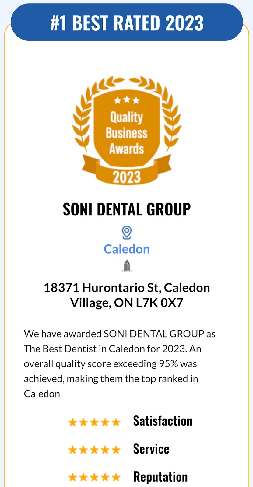 SONI DENTAL GROUP dental clinic in Caledon Village - Photo 6