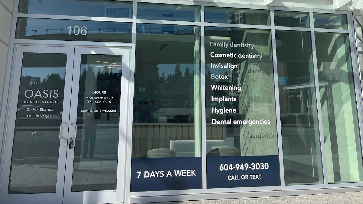 Oasis Dental Studio dental clinic in Coquitlam - Photo 1